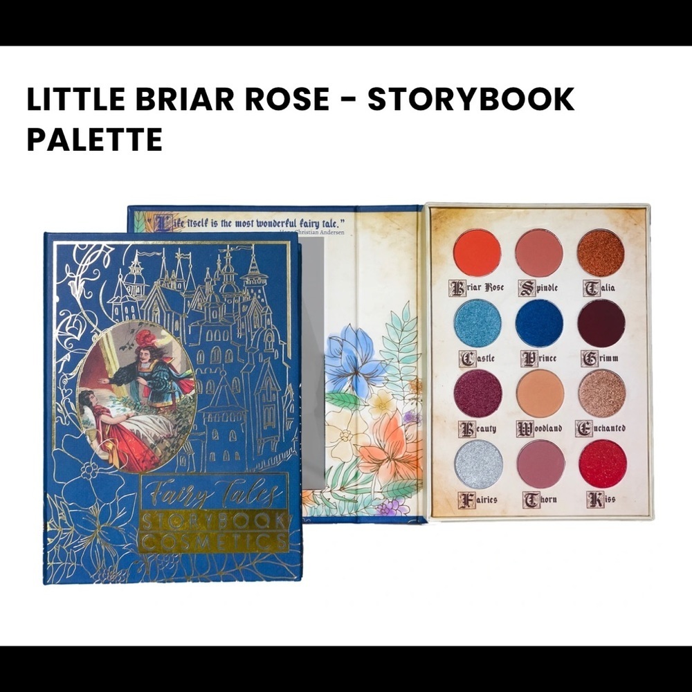 NIB Storybook Cosmetics-little briar rose pallet